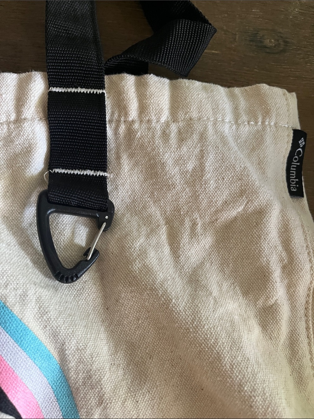 Columbia Pride Tote with Rainbow Logo - Picture 2 of 5